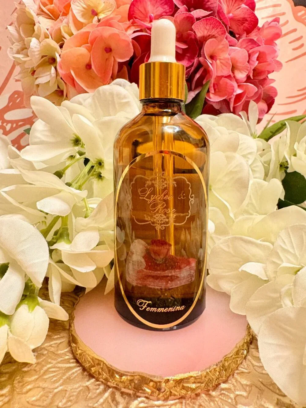 NEW Femmenina Lychee & Rose Dry Body Oil - 100ml